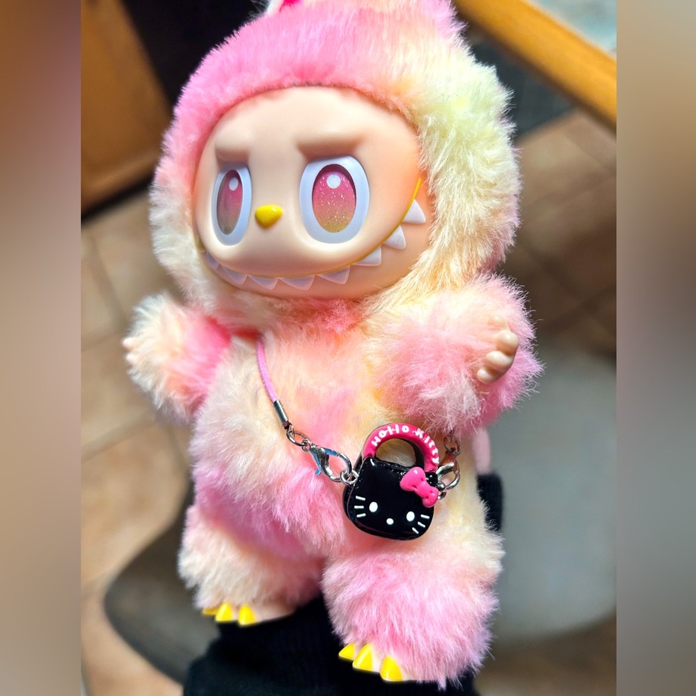 Labubu Hello Kitty crossbody bag